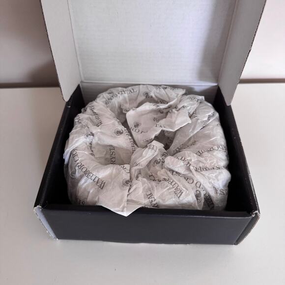 Waterford Heritage Wine Coaster Lead Crystal Holder Dish New in Box #159842 5" - Picture 6 of 8